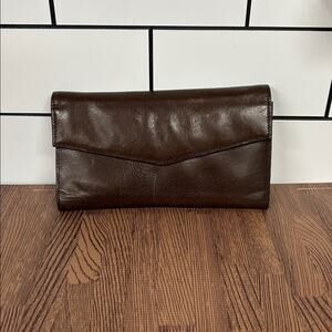 Wilsons Leather Brown Wallet Vintage Soft